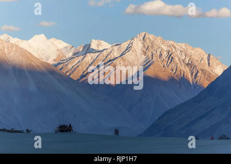 Image Nubra Valley - Sand Dunes and Bactrian Camels image beautiful image beautiful image beautiful image beautiful - Sand dunes near Hunder village, Nubra Valley, Ladakh, Northern ...