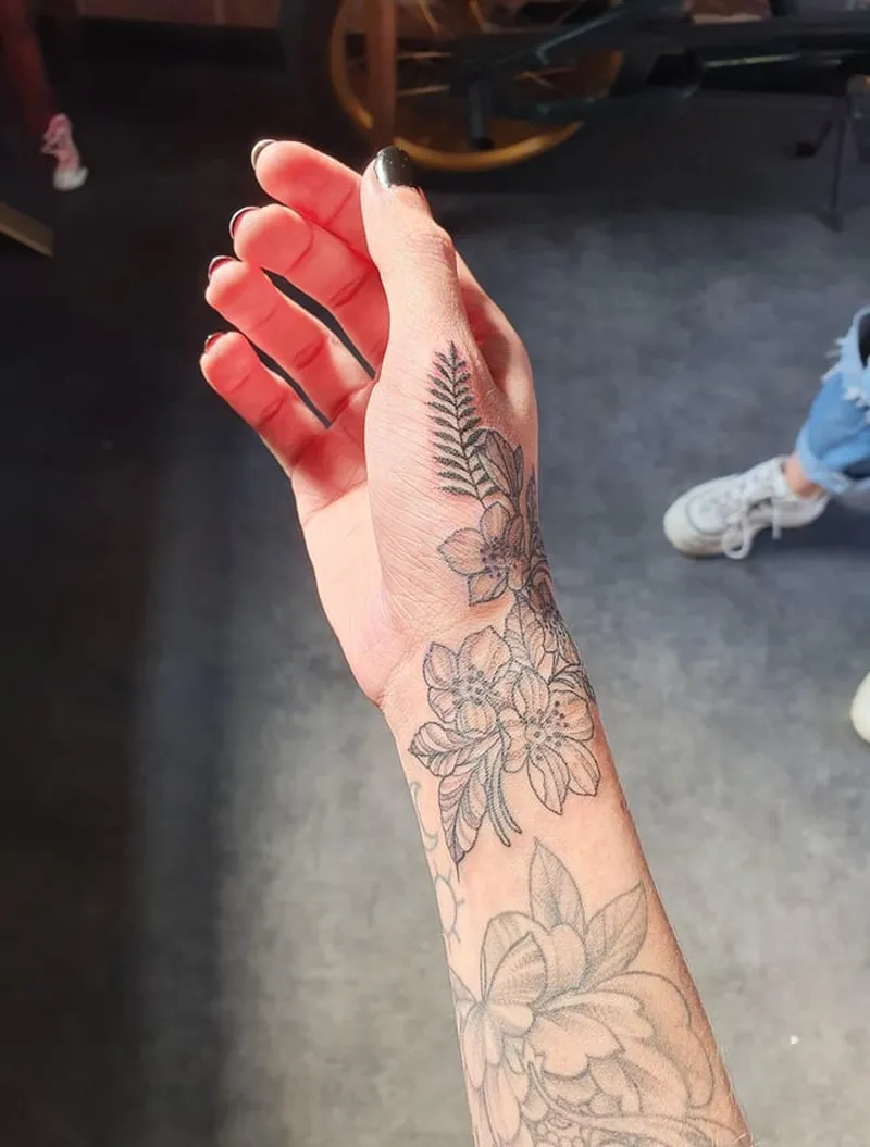 Image Olivia image beautiful image beautiful image beautiful image beautiful image beautiful image beautiful - A beautiful hand/wrist/thumb tattoo by Olivia at Evermore Tattoo ...