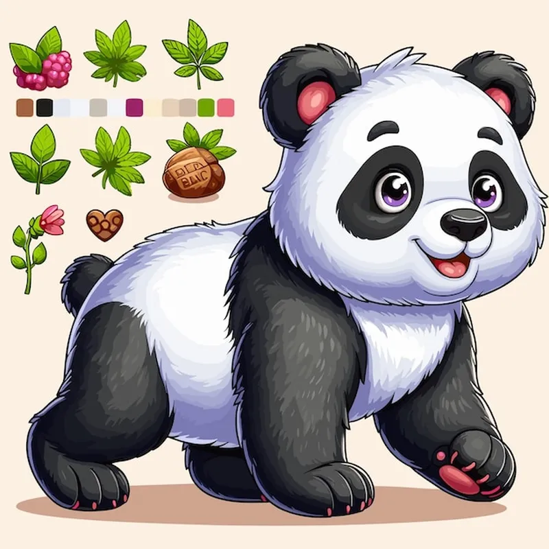 Image Panda image beautiful image beautiful image beautiful image beautiful - Beautiful Cute Panda Vector Cartoon illustration | Premium AI ...