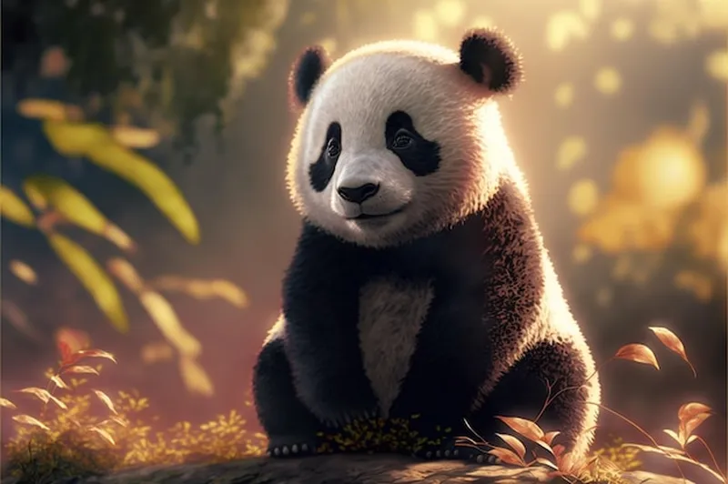 Image Panda image beautiful image beautiful image beautiful image beautiful image beautiful image beautiful image beautiful - Premium Photo | Beauty panda bear seated wild animal scene ...