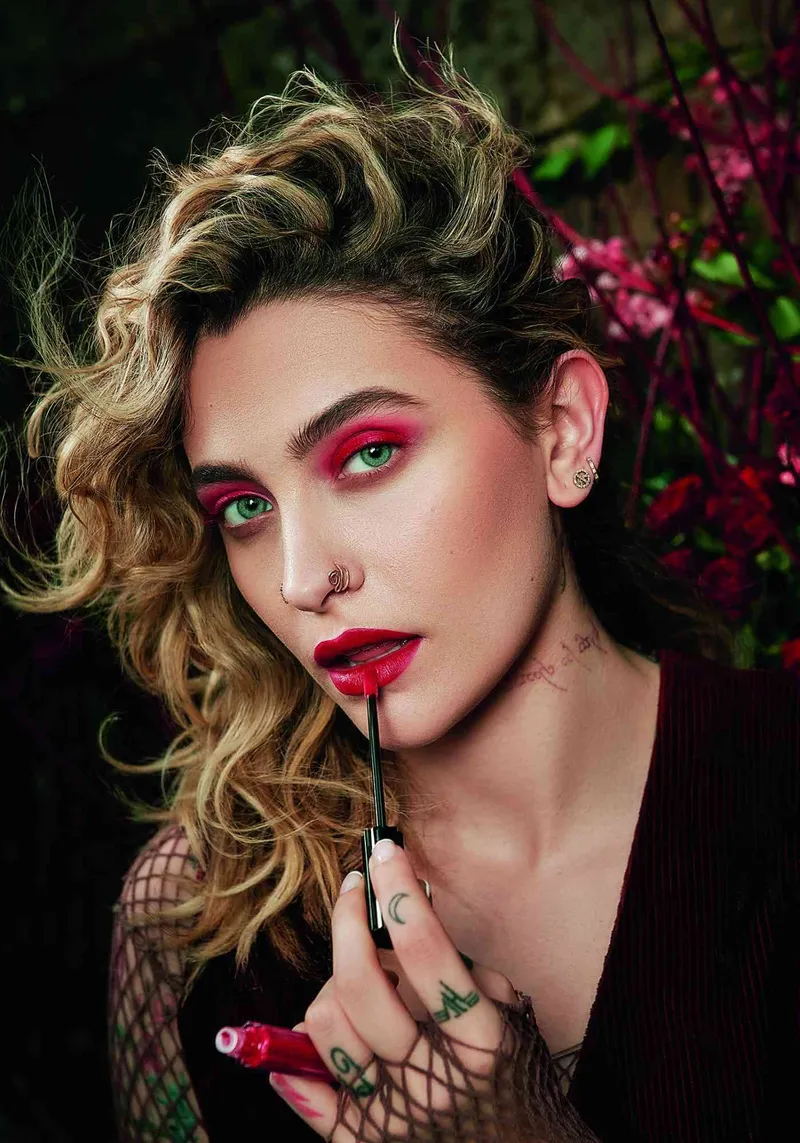 Image Paris Jackson image beautiful - Paris Jackson Talks Starring in Second KVD Beauty Campaign