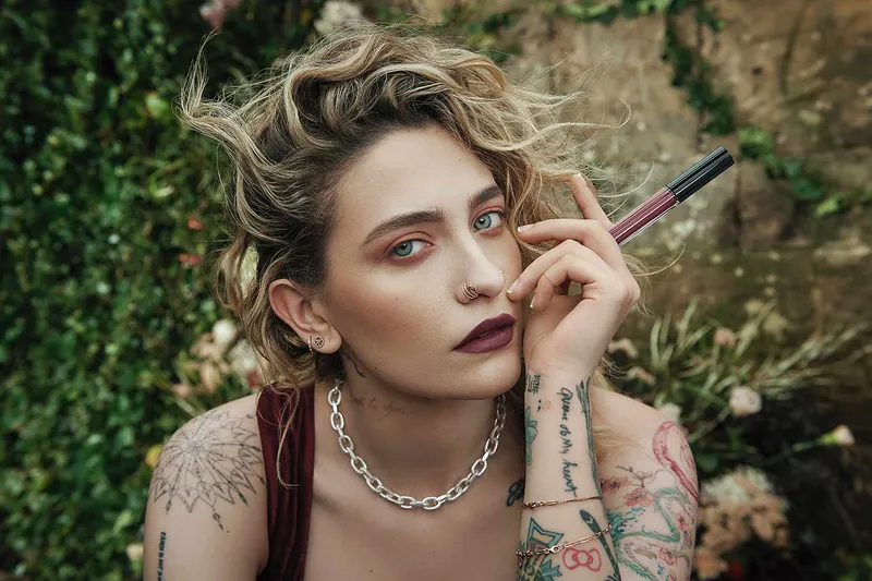 Image Paris Jackson image beautiful - Paris Jackson Talks Starring in Second KVD Beauty Campaign