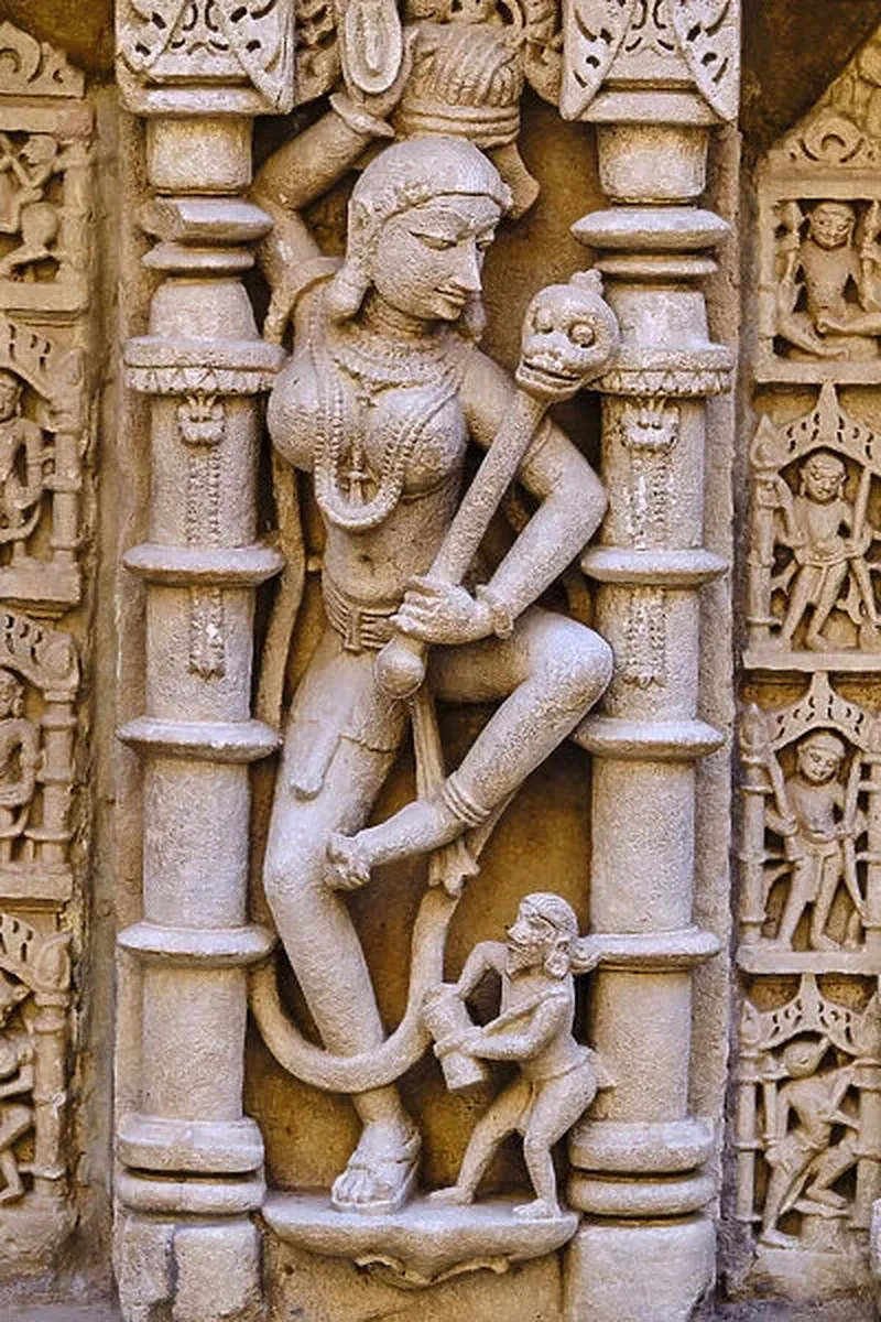 Image Patan - Rani ki Vav image beautiful - India, Gujarat, Patan, Rani-Ki Vav stepwell Our beautiful Wall Art ...