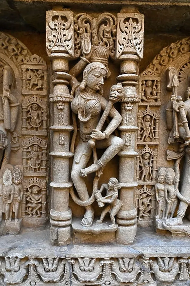 Image Patan - Rani ki Vav image beautiful image beautiful image beautiful image beautiful image beautiful - Beautiful wall carving at 11th century Rani ki Vav