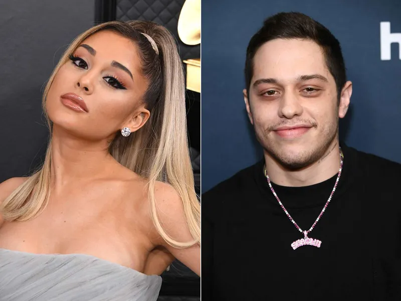 Image Pete Davidson image beautiful - Ariana Grande and Pete Davidson's Relationship: A Look Back