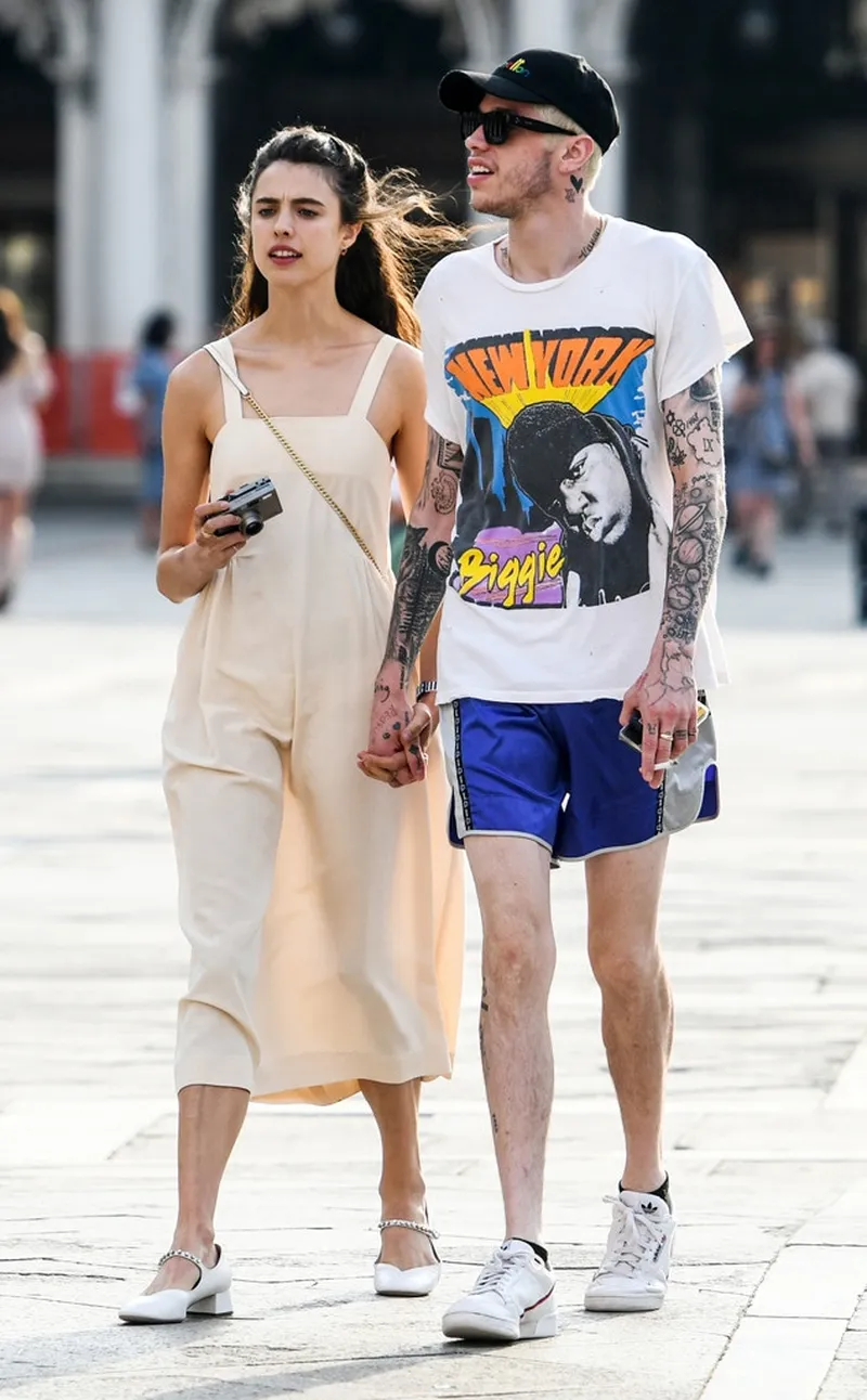 Image Pete Davidson image beautiful image beautiful - Margaret Qualley Has a ''Beautiful Relationship'' With Pete Davidson