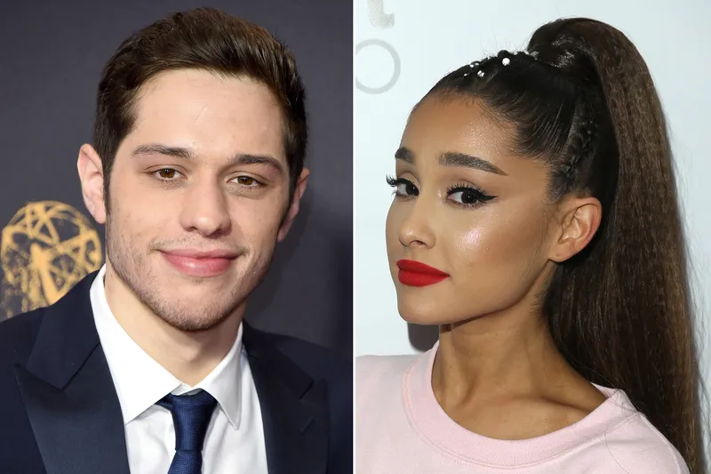 Image Pete Davidson image beautiful image beautiful image beautiful - Ariana Grande and Pete Davidson spotted making out at Robert ...