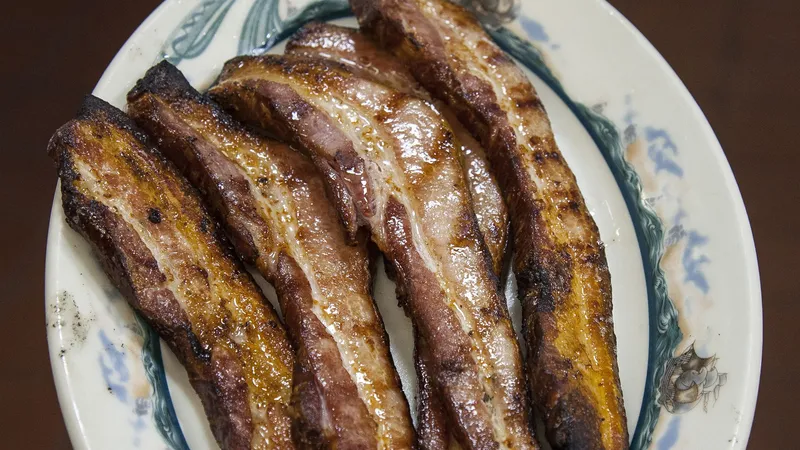 Image Peter image beautiful - Bless This Beautiful Peter Luger's Bacon, the Thickest in the Land ...