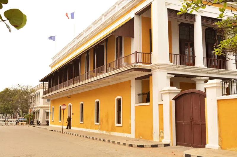 Image Pondicherry - French Colonial Town image beautiful image beautiful image beautiful - Pondicherry Heritage Walk : The French Quarter | The Heritage Lab