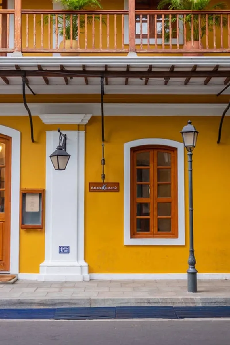 Image Pondicherry - French Colonial Town image beautiful image beautiful image beautiful - White Town Pondicherry India September 2019 Beautiful French ...