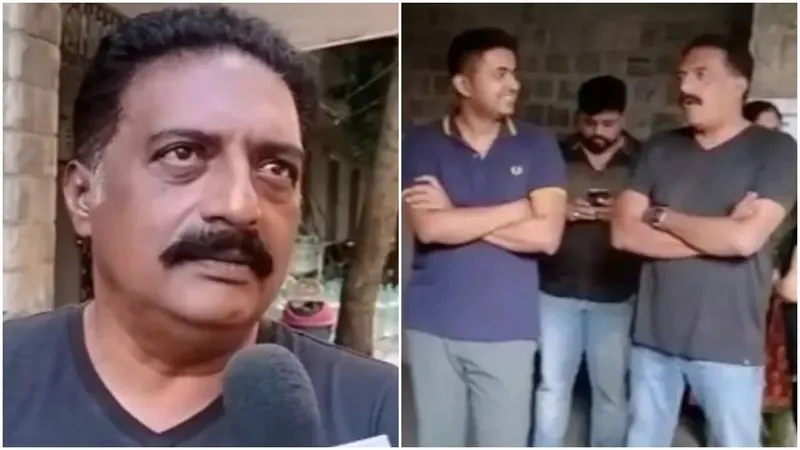 Image Prakash Raj image beautiful - Karnataka Election 2023: Prakash Raj casts vote and meets press ...