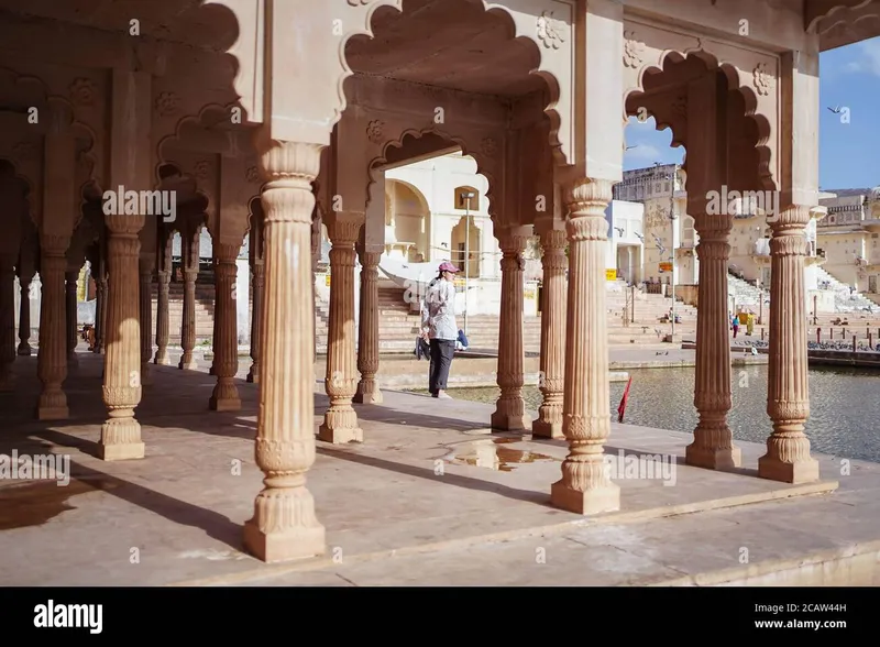 Image Pushkar - Sacred Lake image beautiful image beautiful - Tourist in pushkar hi-res stock photography and images - Alamy