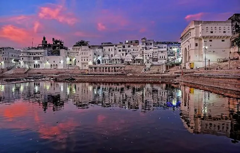 Image Pushkar - Sacred Lake image beautiful image beautiful image beautiful - Beautiful town setting around sacred lake - Review of Pushkar Lake ...