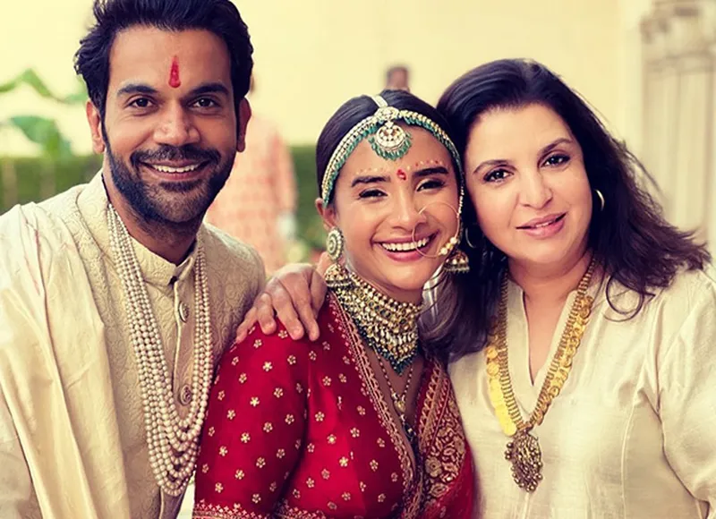 Image Rajkummar Rao image beautiful image beautiful image beautiful - Farah Khan shares pictures from Rajkummar Rao and Patralekhaa's ...