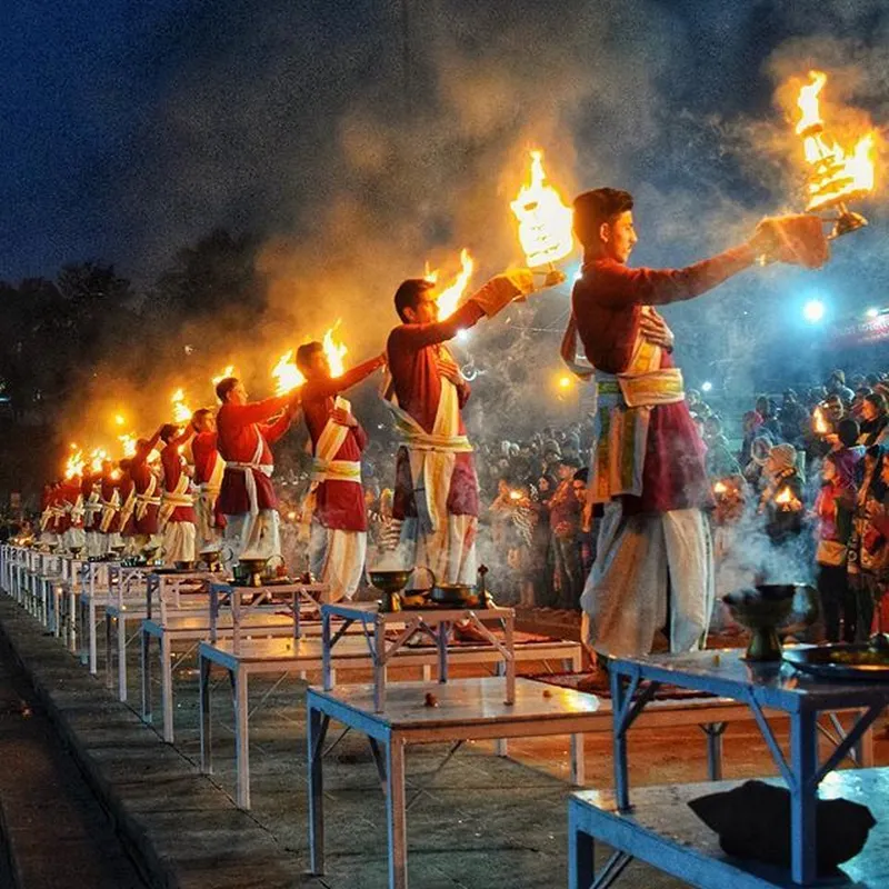 Image Rishikesh - Ganga Aarti image beautiful - Pin page