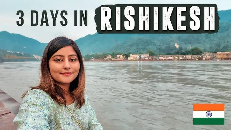 Image Rishikesh - Ganga Aarti image beautiful - RISHIKESH TRAVEL VLOG | Ganga Aarti, Beatles Ashram, Good Food ...