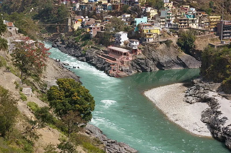 Image Rudra Prayag - Confluence of Rivers image beautiful image beautiful - Panch Prayag - Wikipedia