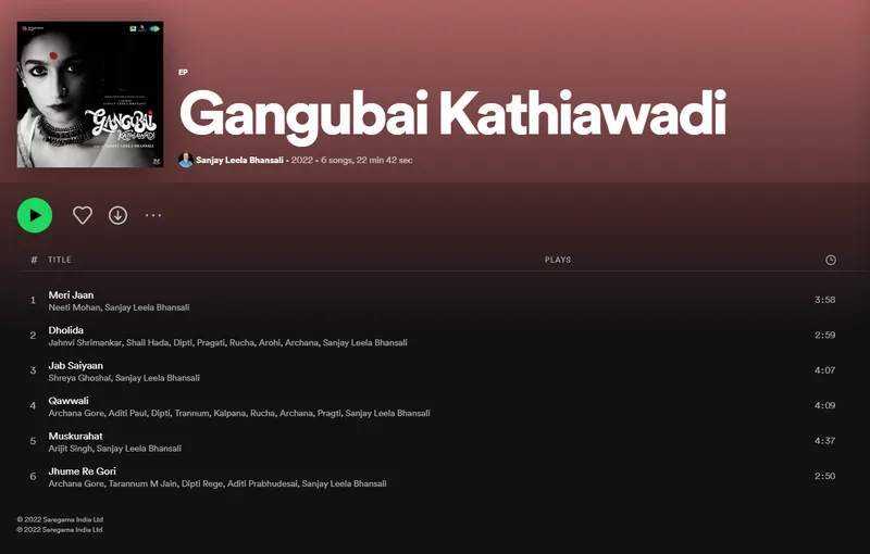 Image Sanjay Leela Bhansali image beautiful image beautiful - Gangubai Kathiawadi Music Album is so good and beautiful. After so ...