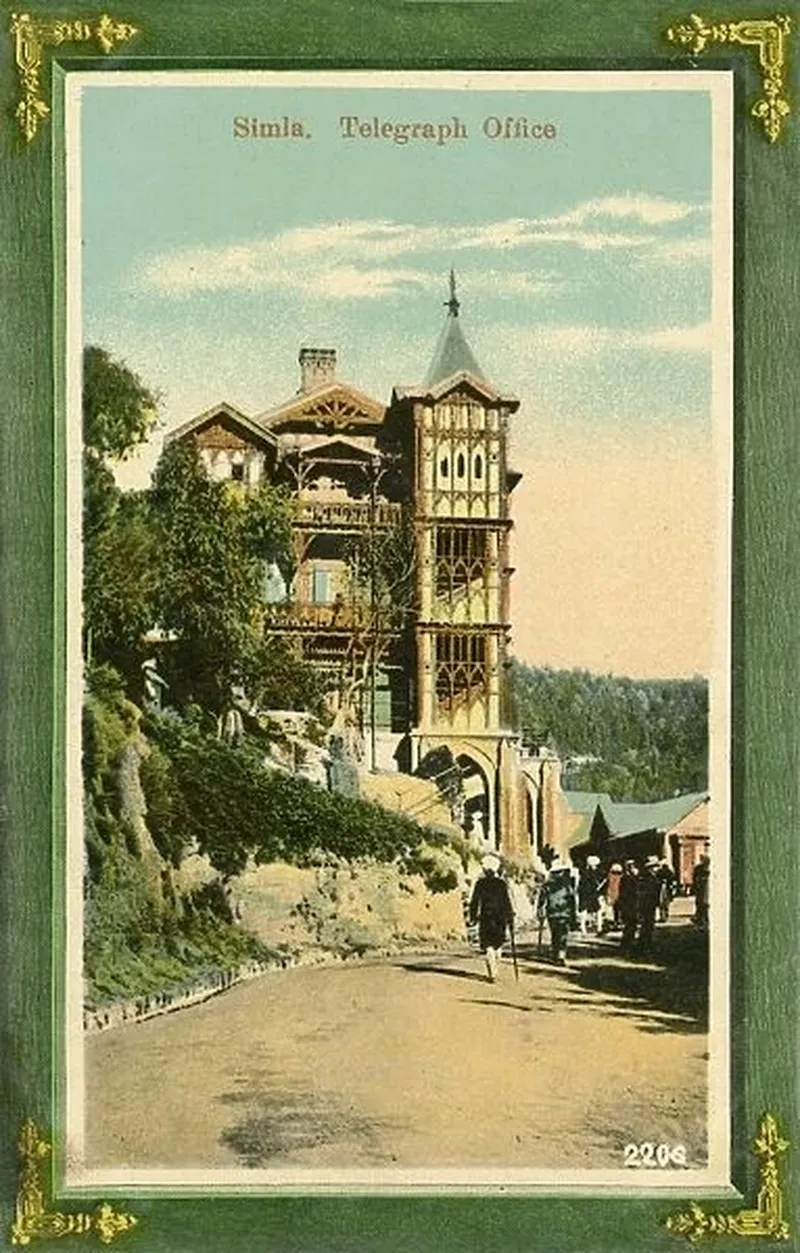 Image Shimla - Summer Capital image beautiful - Shimla, India The Telegraph Office Our beautiful Wall Art and ...