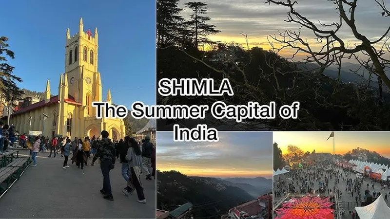 Image Shimla - Summer Capital image beautiful - SHIMLA,India's beautiful Hill station in Himachal Pradesh, A ...