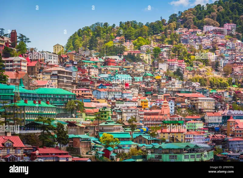 Image Shimla - Summer Capital image beautiful image beautiful - Himachal pradesh capital hi-res stock photography and images - Alamy