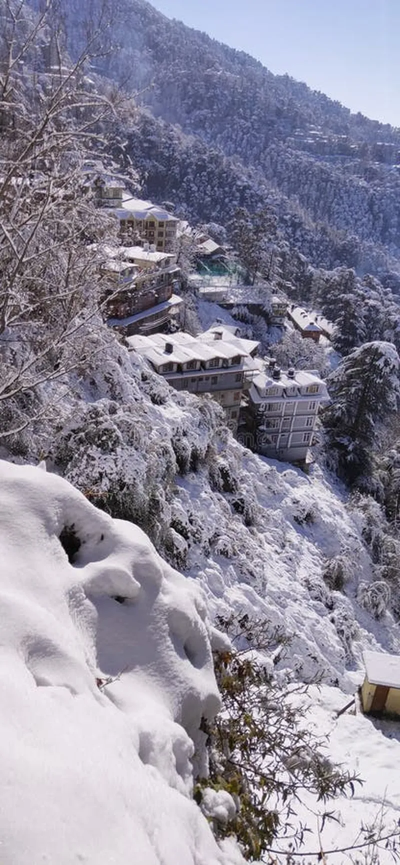 Image Shimla - Summer Capital image beautiful image beautiful image beautiful image beautiful image beautiful image beautiful - Beautiful View of Shimla City after a Snowfall Stock Image - Image ...