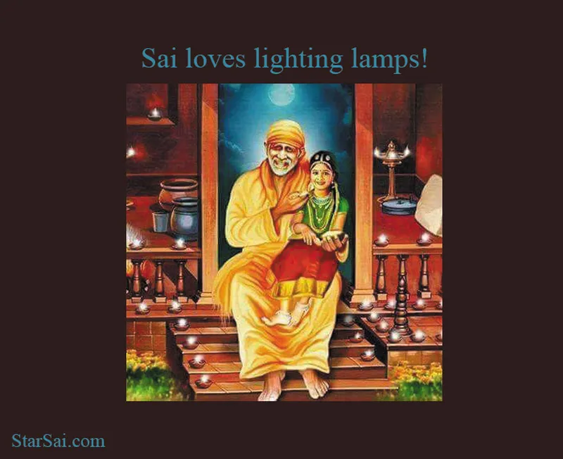 Image Shirdi - Sai Baba Temple image beautiful image beautiful image beautiful - Chanting Sai's beautiful name, I lit many lamps on someone's birthday