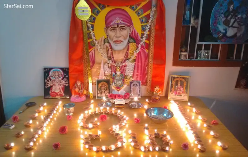 Image Shirdi - Sai Baba Temple image beautiful image beautiful image beautiful image beautiful image beautiful - Beautiful Murugan and Shirdi Saibaba pooja offering 108 lamps