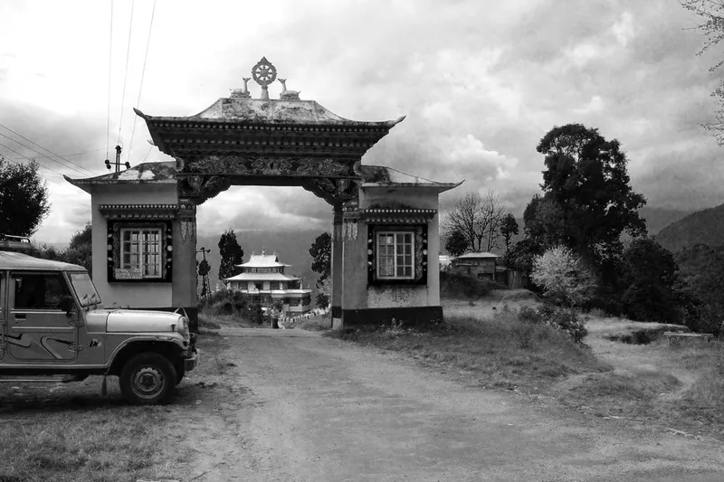 Image Sikkim - Land of Monasteries image beautiful image beautiful image beautiful image beautiful - Sikkim in B & W- Gateway to the old monastery : Borong, So… | Flickr