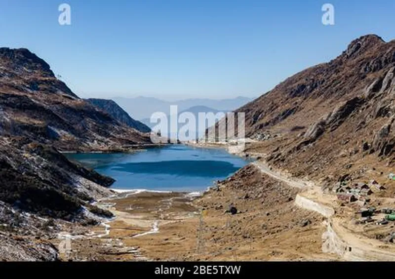 Image Sikkim - Tsomgo Lake image beautiful image beautiful image beautiful - Beautiful view of the Tsomgo Lake and the surrounding dry barren ...