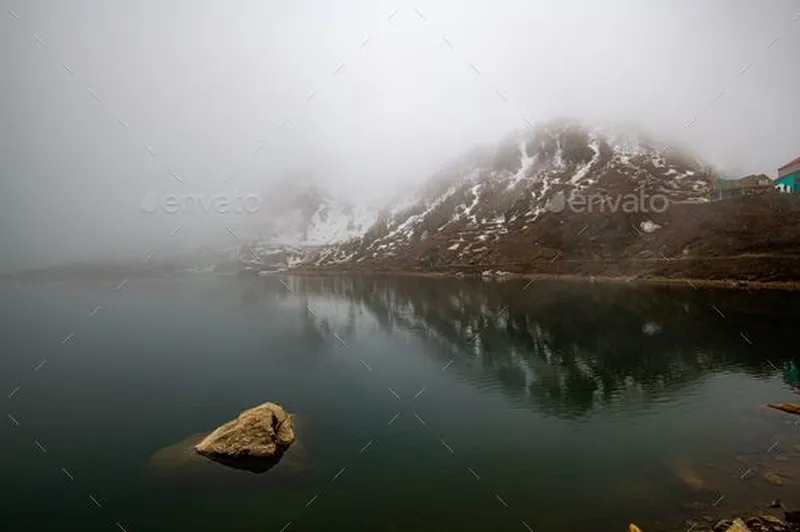 Image Sikkim - Tsomgo Lake image beautiful image beautiful image beautiful image beautiful image beautiful - Beautiful view of the Tsomgo Lake in Sikkim, India on a gloomy day ...