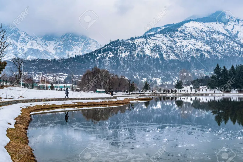 Image Srinagar - City of Gardens image beautiful image beautiful image beautiful image beautiful image beautiful image beautiful image beautiful image beautiful image beautiful - A View Of Botanical Garden With Lake In Winter Season, And The ...