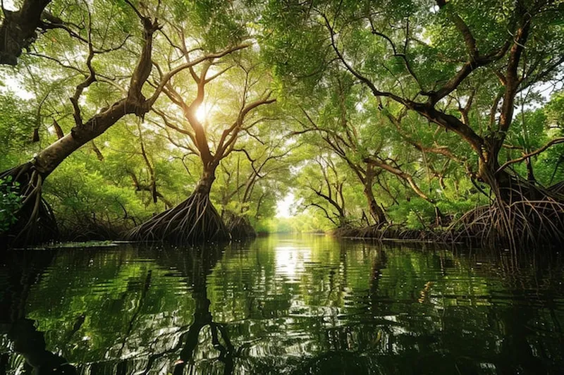 Image Sundarbans - Mangrove Forest image beautiful image beautiful image beautiful image beautiful - Beautiful mangrove forest landscape in thailand | Premium AI ...