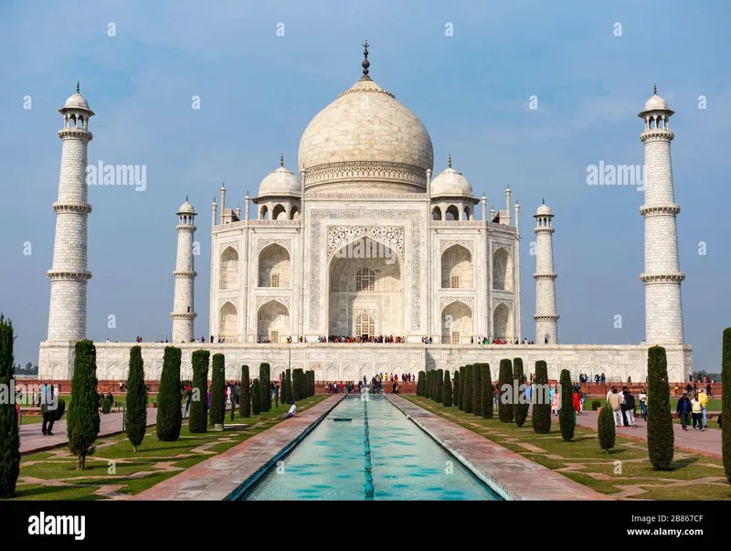 Image Taj Mahal - Agra image beautiful - India, Agra - January 7 2020 - Taj Mahal: the most beautiful tomb ...