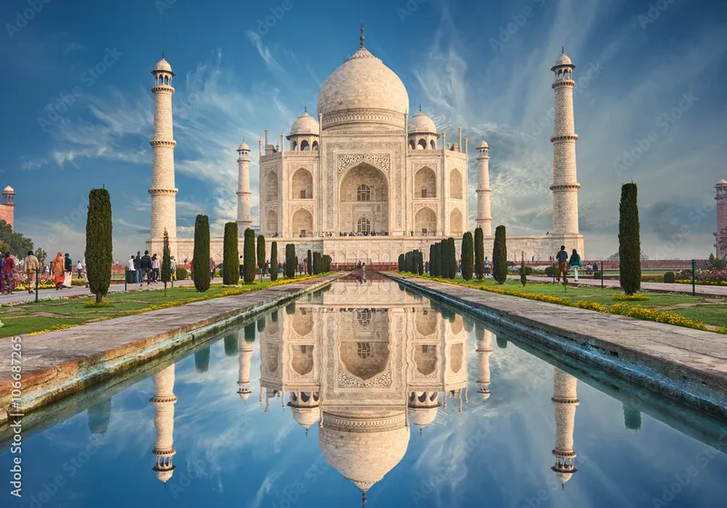 Image Taj Mahal - Agra image beautiful - Taj Mahal India, Agra. 7 world wonders. Beautiful Tajmahal trave ...