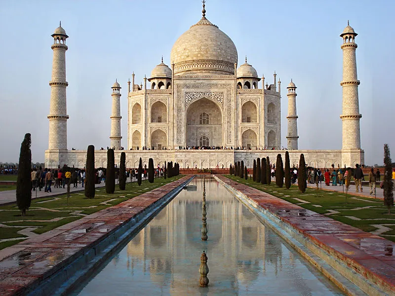 Image Taj Mahal - Agra image beautiful - Taj Mahal beautiful marble mausoleum - U.A. Satish