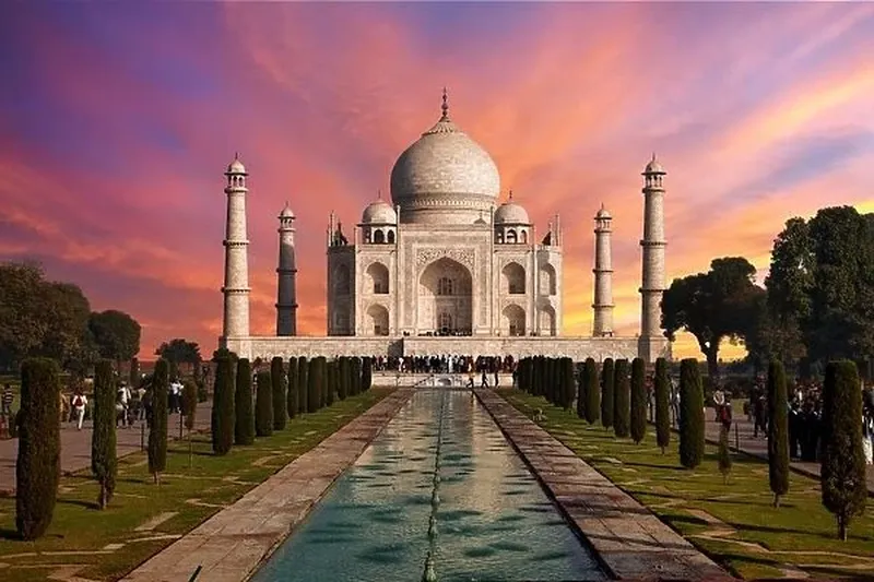 Image Taj Mahal - Agra image beautiful - Sunrise at Taj Mahal, Agra, Uttar Pradash, India Our beautiful ...