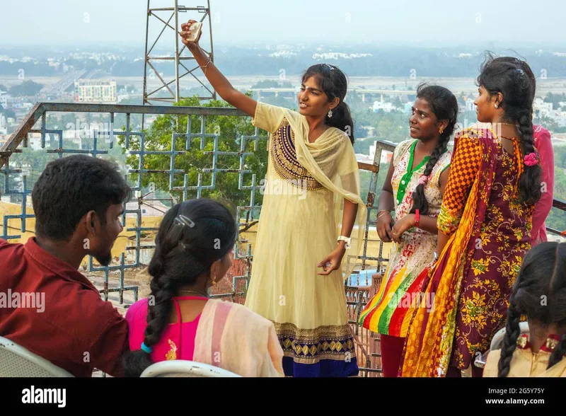 Image Trichy (Tiruchirappalli) - Rock Fort image beautiful image beautiful image beautiful image beautiful image beautiful image beautiful image beautiful - Pretty attractive females smile for selfies at Rockfort Temple ...