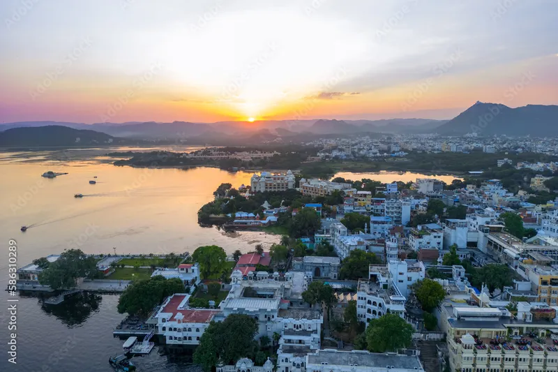 Image Udaipur - City of Lakes image beautiful image beautiful image beautiful image beautiful image beautiful image beautiful image beautiful image beautiful image beautiful - Aerial view of Udaipur city during sunset, known for its beautiful ...