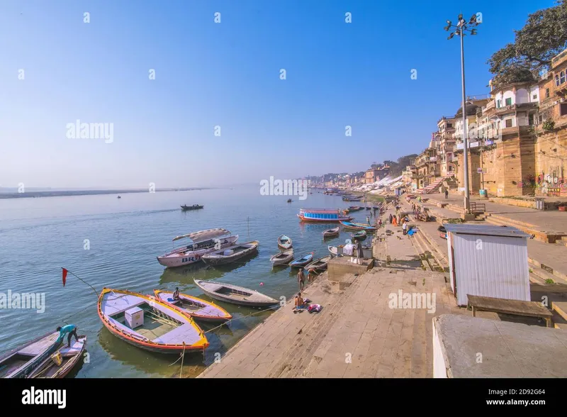 Image Varanasi - Ghats of the Ganges image beautiful - beautiful varanasi ganga ghat Stock Photo - Alamy