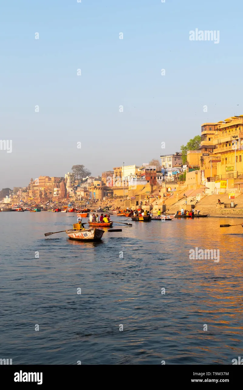 Image Varanasi - Ghats of the Ganges image beautiful image beautiful - River ganga at sunset hi-res stock photography and images - Page ...