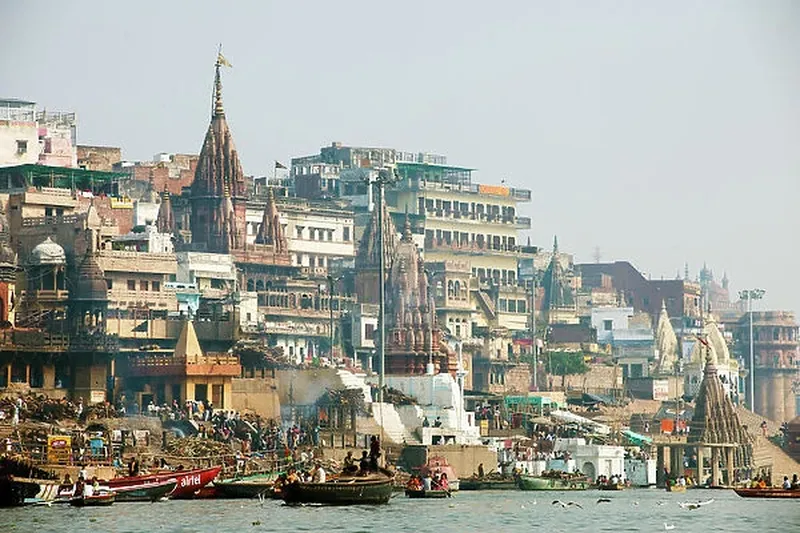 Image Varanasi - Ghats of the Ganges image beautiful image beautiful image beautiful - Burning Ghat on the banks of the River Ganges Our beautiful Wall ...