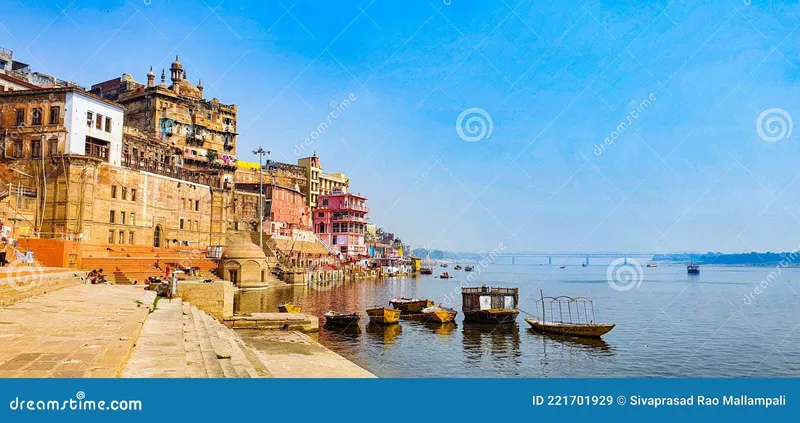 Image Varanasi - Ghats of the Ganges image beautiful image beautiful image beautiful - Beautiful Varanasi Ghat on the Banks of Ganges / Ganga River in ...