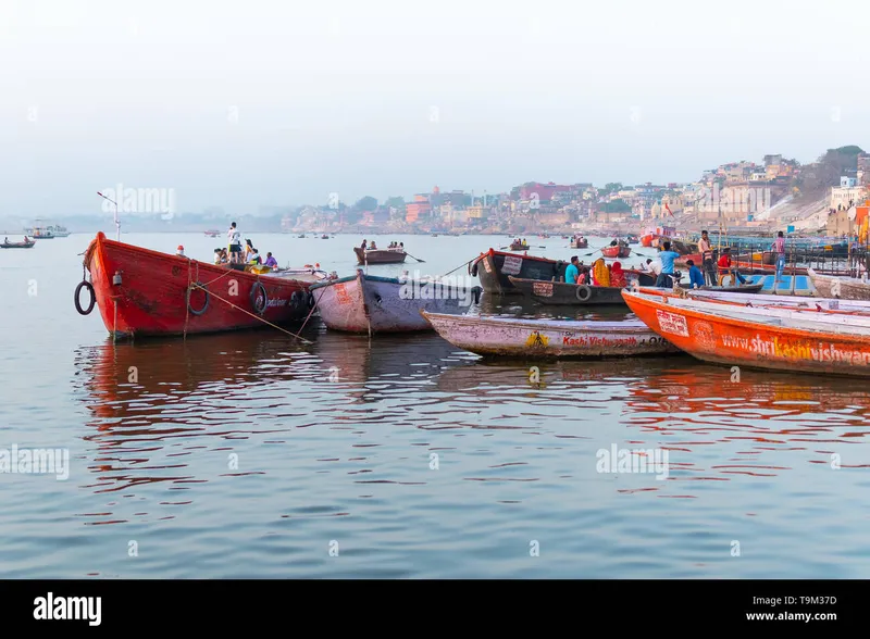 Image Varanasi - Ghats of the Ganges image beautiful image beautiful image beautiful image beautiful - Varanasi, India, 23 March 2019 - Varanasi Ganges river ghat with ...