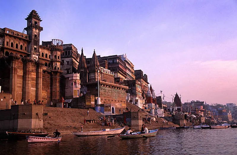 Image Varanasi - The Holy City image beautiful image beautiful - Beautiful Water View In The Morning Of Ganges Varanasi India Stock ...