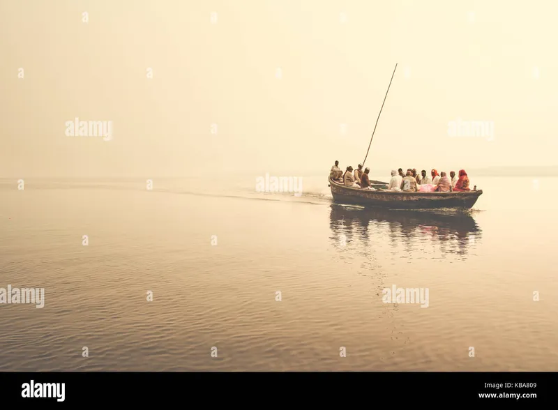 Image Varanasi - The Holy City image beautiful image beautiful image beautiful image beautiful - Early morning boat trip at the spiritual Hindu and cultural ...